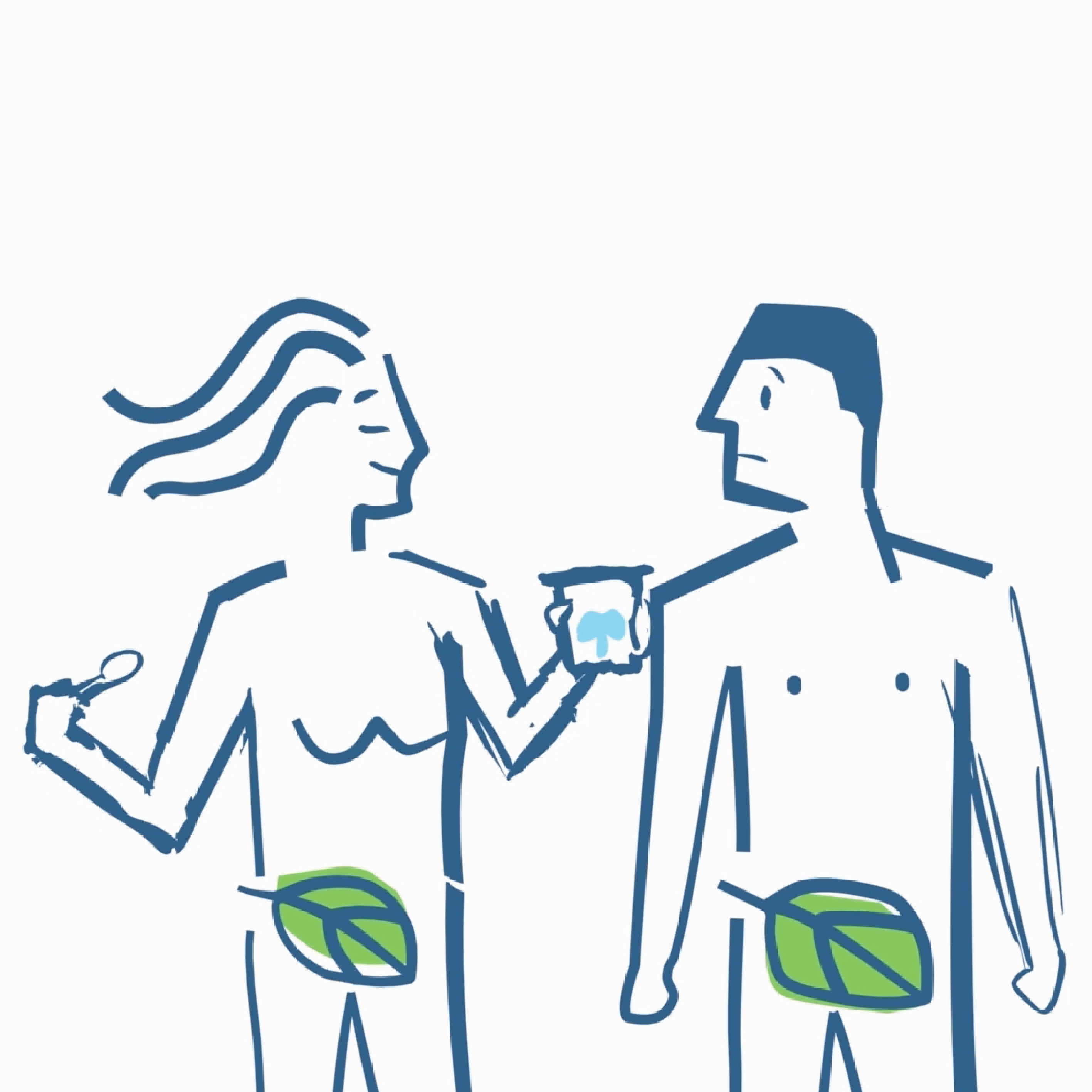 The Coconut Collaborative "Adam and Eve"